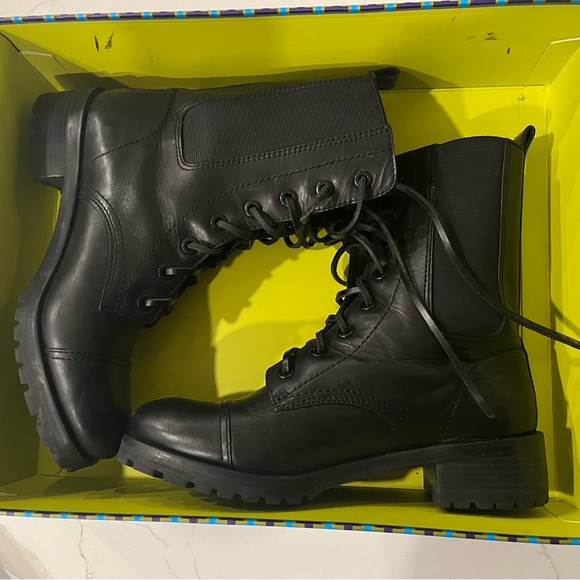 Tory Burch Combat Boots womens Size 9 - Picture 6 of 8